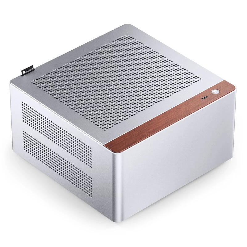 Κουτί υπολογιστή Jonsbo NV10 Mini ITX - Ασημί