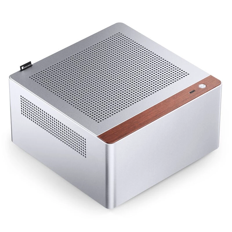 Κουτί υπολογιστή Jonsbo N10 Mini-Tower ITX ασημί