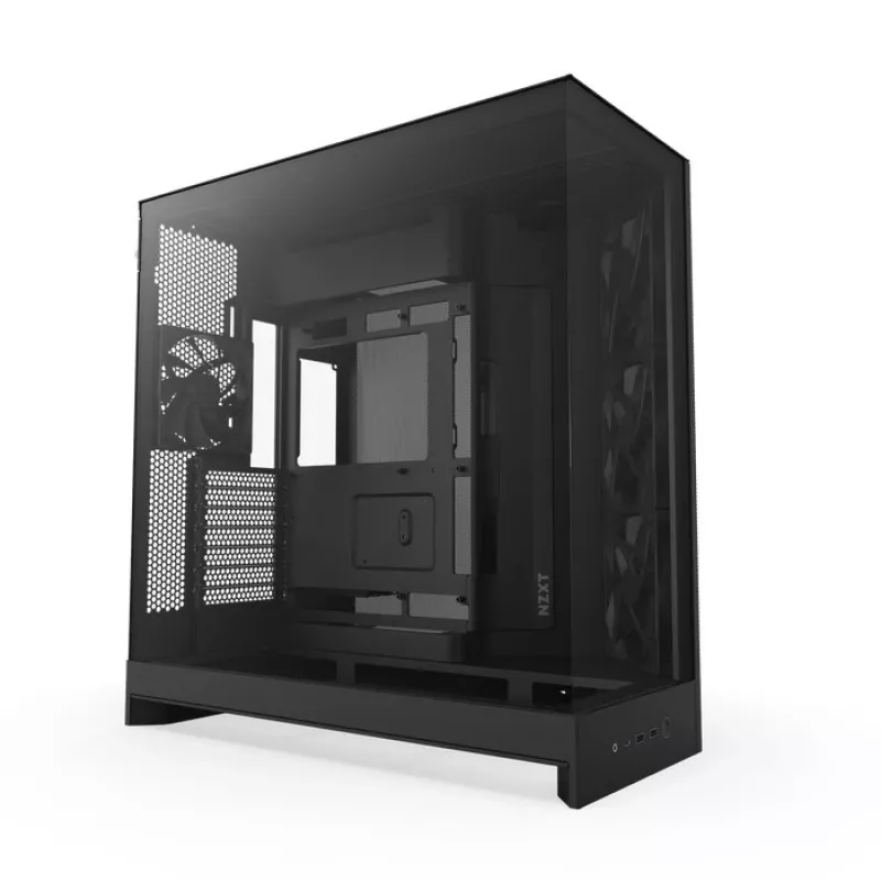 NZXT H9 Air Flow (2025) Large Dual-Chamber Mid Tower Case - μαύρο
