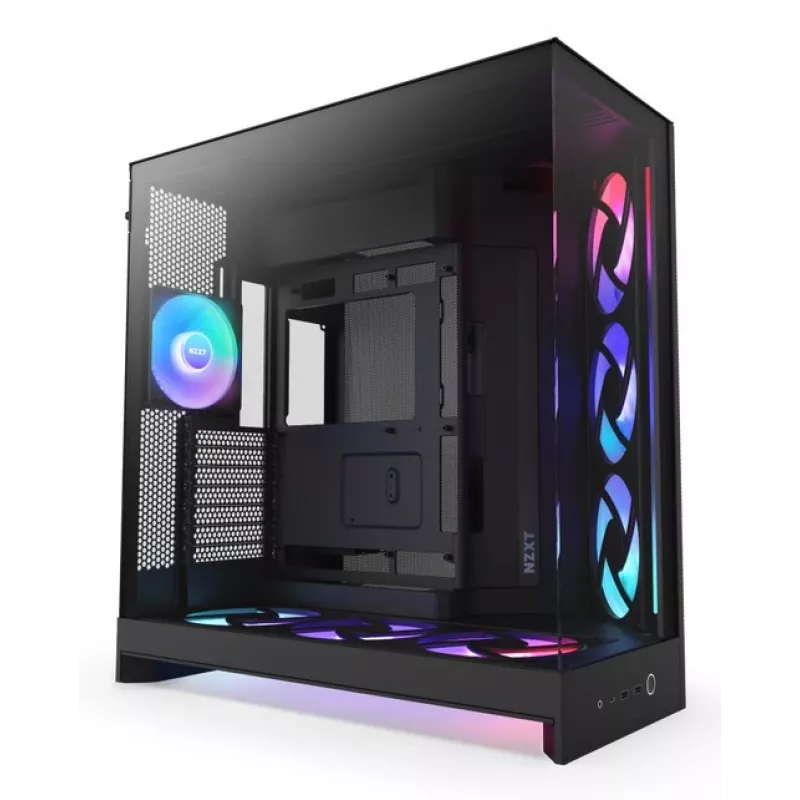 Κουτί PC NZXT H9 Flow RGB+ Midi-Tower μαύρο