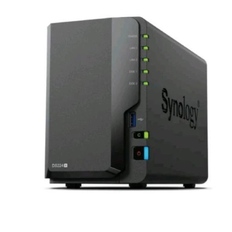 Synology DS225+ 2 Bay NAS Desktop Intel® Celeron® J4125 2 GB DDR4 Synology DSM Μαύρο – μόνο Synology HDD