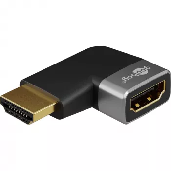Pro Plus - HDMI - Γωνιακός αντάπτορας 90° Κάθετος - Μαύρο