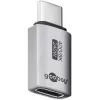 Goobay προσαρμογέας USB-C straight USB4 - βύσμα αρσενικό > υποδοχή θηλυκή (74447)