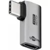 Goobay προσαρμογέας USB-C οριζόντιος 90° USB4 - βύσμα αρσενικό > υποδοχή θηλυκή (74441)