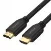 Unitek C11079BK-1.5M καλώδιο HDMI 2.0, 4K 60 Hz, HDMI τύπου A αρσενικό σε αρσενικό, 1,5 m, μαύρο