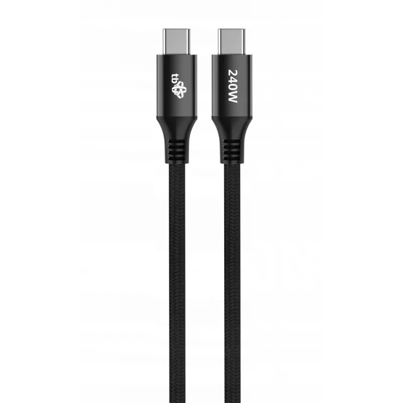 Καλώδιο Tb USB C σε USB C 1m 240W Μαύρο