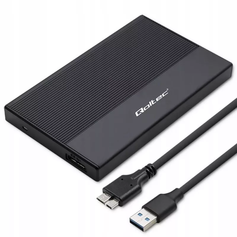 Θήκη για 2,5 ιντσών SATA SSD/HDD QOLTEC 52277 USB 3.0