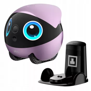 EnaBot Ebo Air 2 Plus Home Mobile Monitoring Robot with AI Camera μωβ