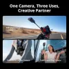 DJI Osmo 360 Adventure Combo CP.OS.00000442 κάμερα δράσης 8K 360°, 120 MP, CMOS 1/1,1 ιντσών, οθόνη 2 ιντσών, 128 GB, Wi-Fi, IP68