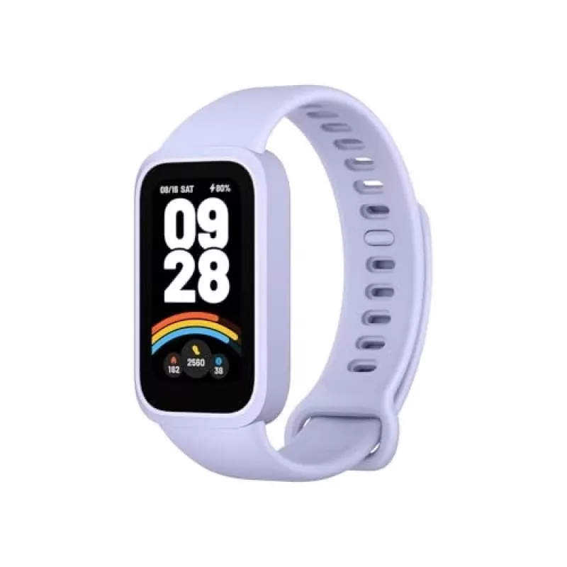 Fitness-Tracker Xiaomi Smart Band 9 Active 70785 — οθόνη AMOLED 1,62 ίντσες, μωβ