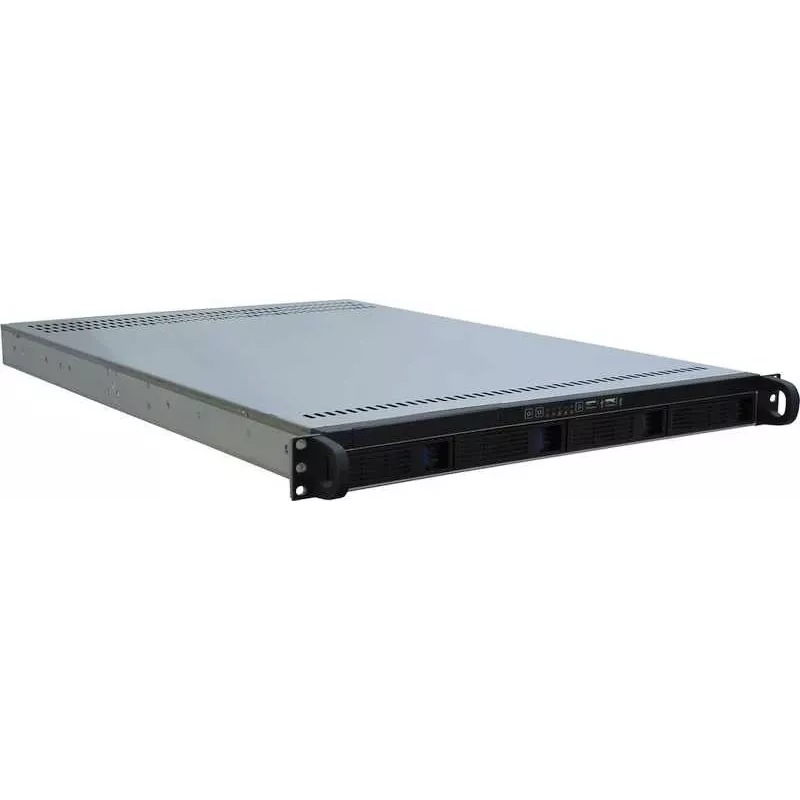 Inter-Tech IPC 1U-10255 Rack μαύρο