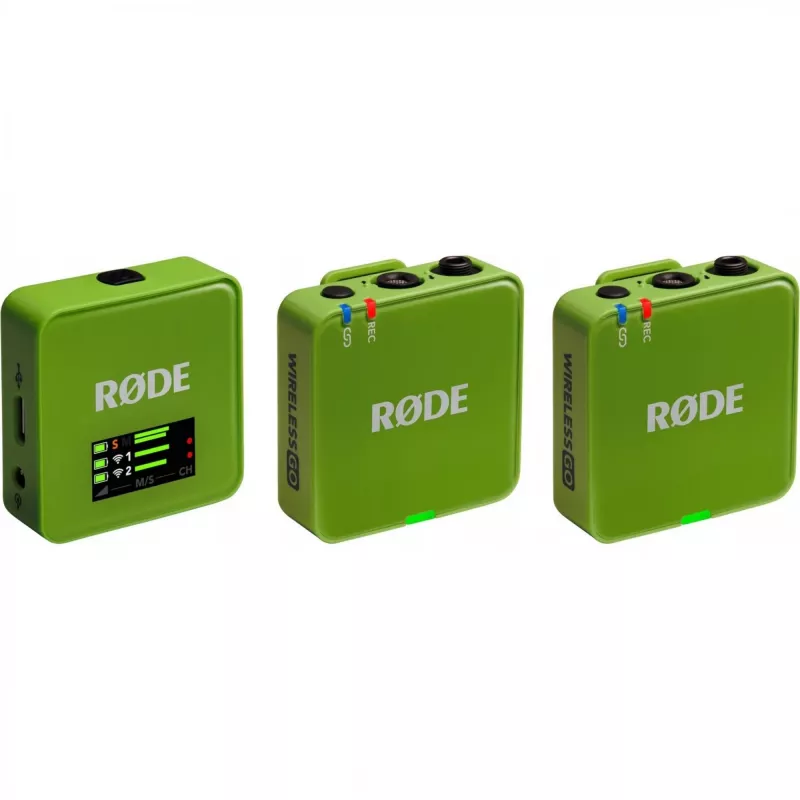 RØDE Wireless GO III Grün - ασύρματο σύστημα μικροφώνου (πράσινο)