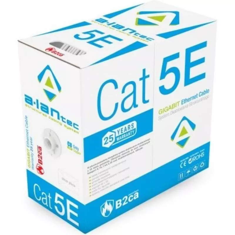 Καλώδιο U/UTP Cat.5e B2ca LSOH 305m KIU5LSOH305B Alantec