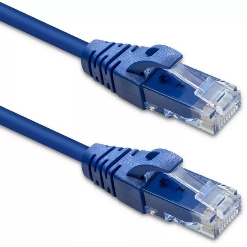 Καλώδιο Patch QOLTEC 54534 2xRJ45 UTP CAT6 5m Μαύρο