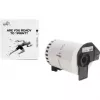 TB Print TBEB-DK22243 ρολό ετικετών για Brother, 102 mm x 30,48 m, μαύρο σε λευκό