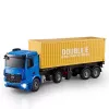Double E 1/20 κλίμακα έτοιμο συναρμολογημένο RC Mercedes-Benz Arocs πλατφόρμα με ρυμουλκούμενο
