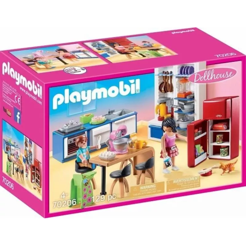 Σετ δράσης/περιπέτειας Playmobil Dollhouse 70206
