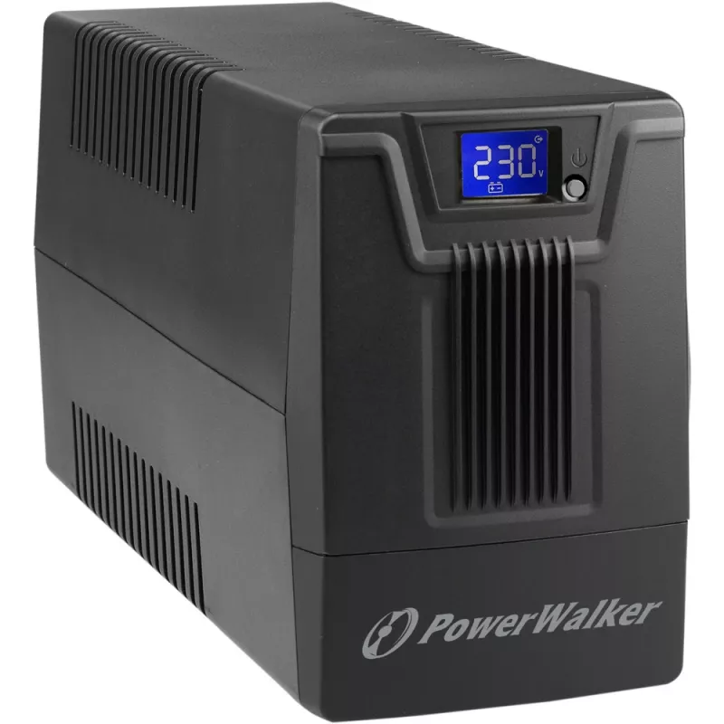 PowerWalker VI 600 SCL UPS (Αδιάλειπτη Παροχή Ισχύος) Line-Interactive 0,6 kVA 360 W