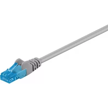 Wentronic Goobay - Καλώδιο patch - RJ-45 (M) σε RJ-45 (M) - 5 m - UTP - CAT 6a - χωρίς αλογόνα, με ανακούφιση καταπόνησης, λεπτό σύρμα - Γκρι (55423)