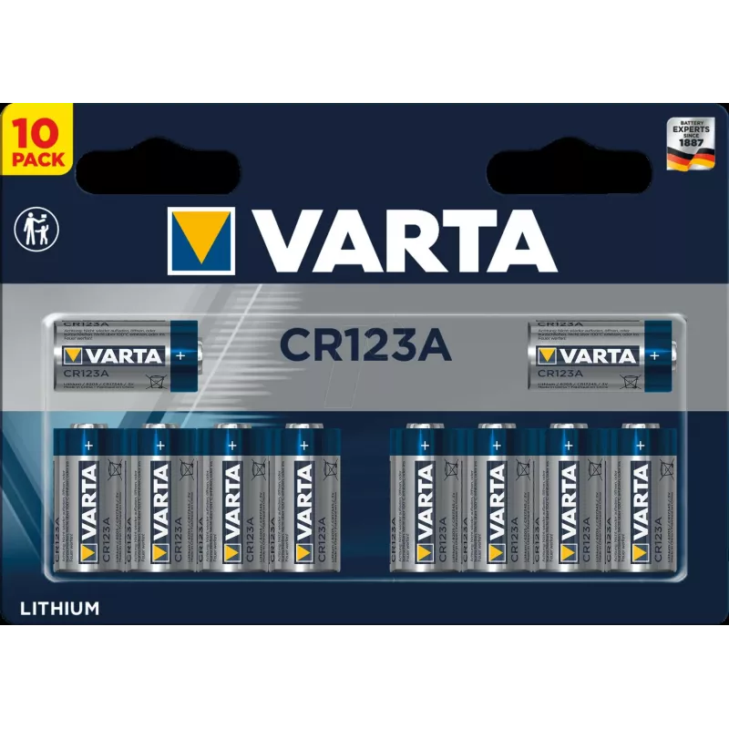 Μπαταρία Varta 06205 CR123A λιθίου 3 V 34,5 mm 16 g