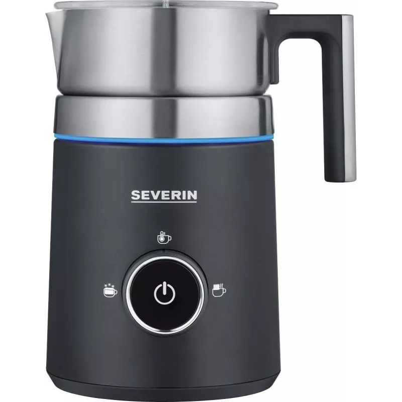 Severin SM 3585 συσκευή αφρού γάλακτος αυτόματη συσκευή αφρού γάλακτος μαύρο - ασημί (SM3585)