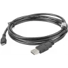 Καλώδιο USB 2.0 LANBERG CA-USBM-10CC-0018-BK, Micro-USB B σε USB A, 1,8 m, μαύρο