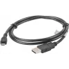 Lanberg CA-USBM-10CC-0010-BK Καλώδιο USB USB 2.0 1 m Micro-USB B USB A μαύρο