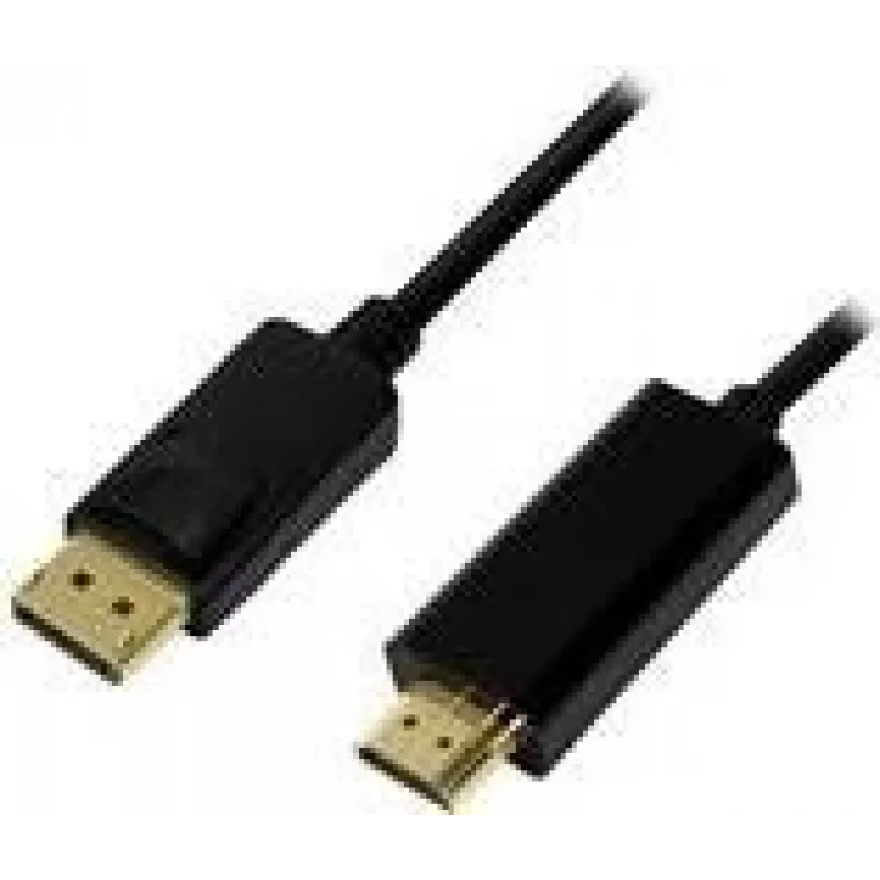 LogiLink CV0126 προσαρμογέας καλωδίου βίντεο 1 M DisplayPort HDMI Type-A (Stand