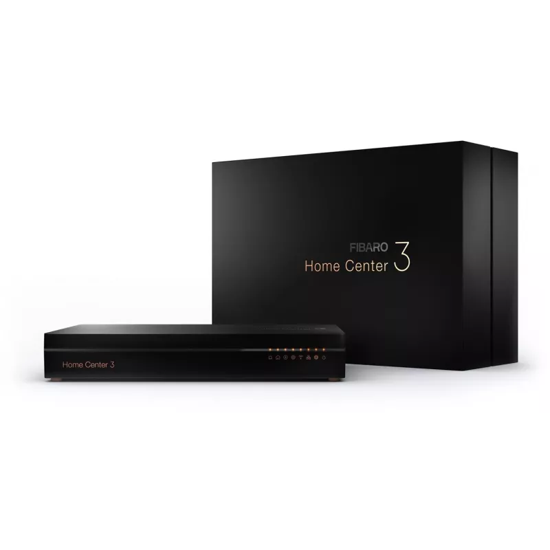 Fibaro Home Center 3 Wired & Wireless Μαύρο