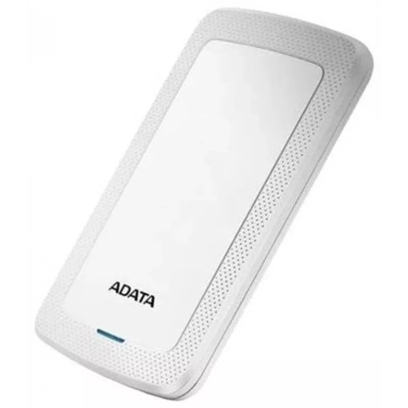 ADATA HV300 - Σκληρός δίσκος - 2 TB - εξωτερικός (φορητός) - USB 3.1 - 256-Bit-AES - λευκός