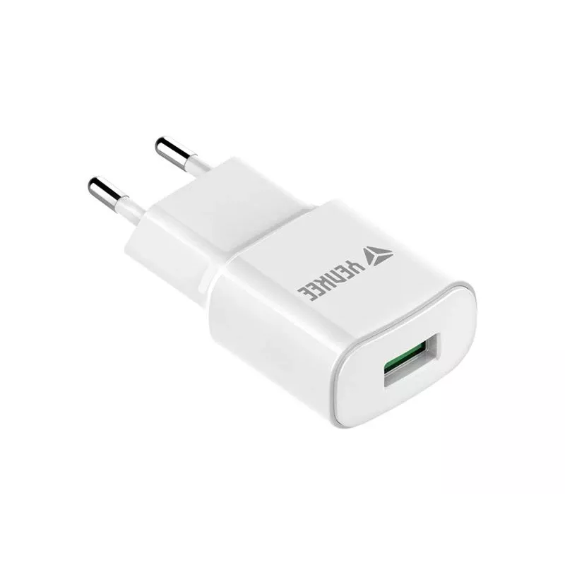 Φορτιστής USB YENKEE YAC 2023WH 18W 3A Quick Charge 3.0