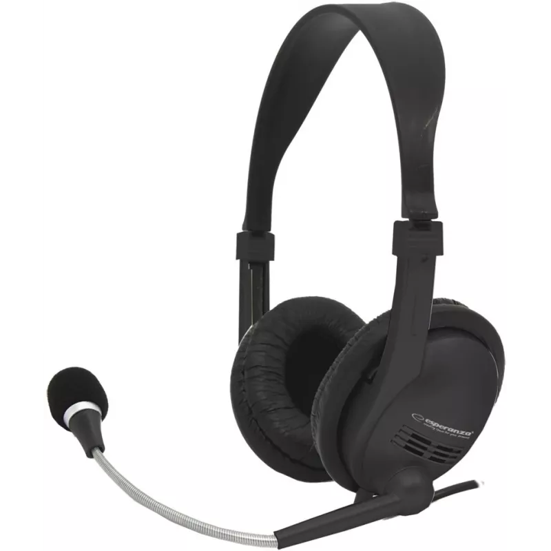 Στερεοφωνικό headset με μικρόφωνο και ρύθμιση έντασης EH115