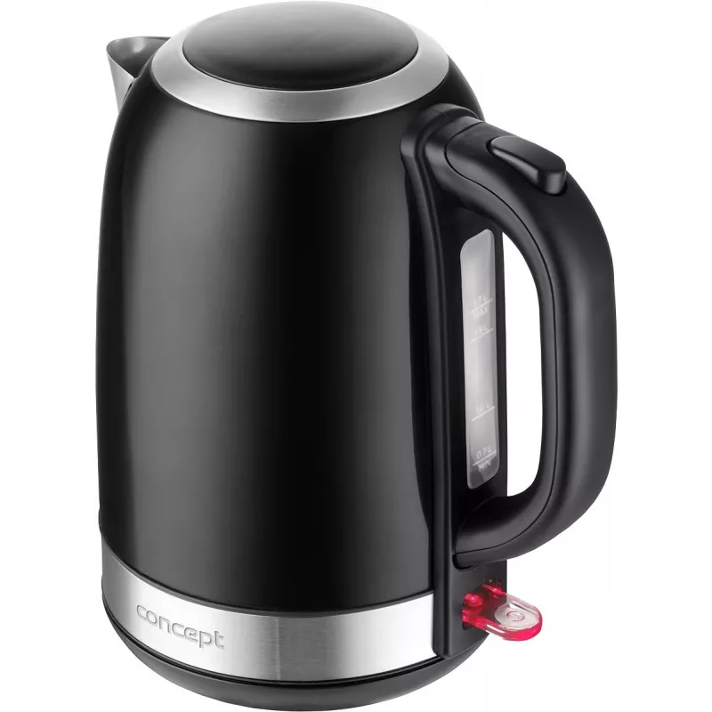 Βραστήρας Concept Solution RK3245 — 1,7 l, 2200 W, ανοξείδωτο ατσάλι, Μαύρο