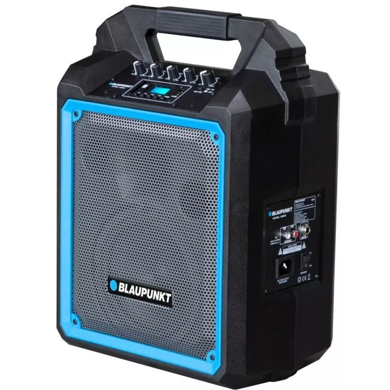 Φορητό στερεοφωνικό ηχείο Blaupunkt MB06 Μαύρο, Μπλε