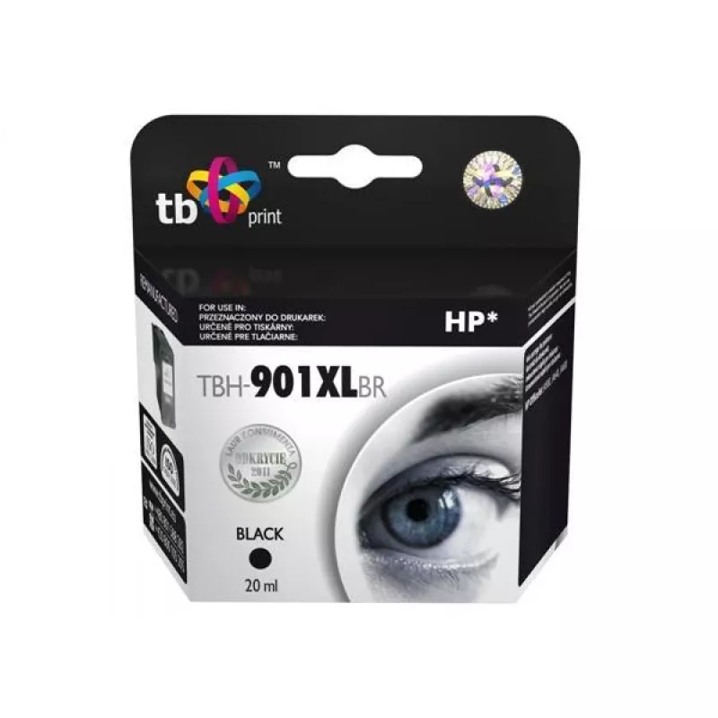 Μελάνι HP OJ J4580 XL μαύρο ανακατασκευασμένο TBH-901XLBR