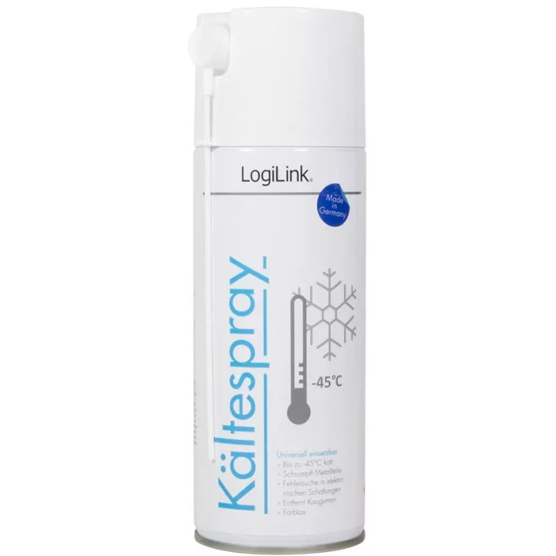 LogiLink RP0014 Σπρέι ψύξης για ηλεκτρονικά, 400 ml