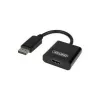 Unitek Y-5118DA αντάπτορας DisplayPort σε HDMI αρσενικό/θηλυκό, 0,1 m, Full HD 1920x1200, μαύρος