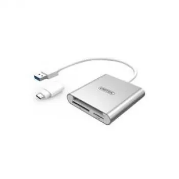 Unitek Αναγνώστης καρτών Flash USB3.0 + USB Type-C, 9313D (Y-9313D)