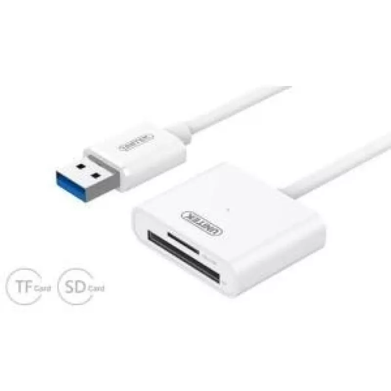 Unitek Y-9321 - Αναγνώστης καρτών (SD, MicroSD, SDHC, MicroSDHC, SDXC, MicroSDXC) - USB 3.0