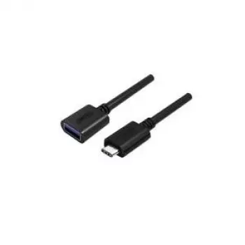 UNITEK Y-C476BK Καλώδιο USB USB 3.2 Gen 1 (3.1 Gen 1) 0,2 m USB C USB A Μαύρο