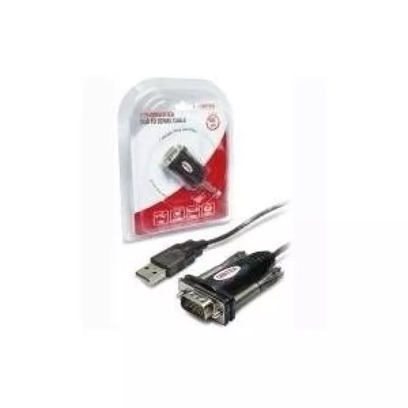 UNITEK Y-105 σειριακό καλώδιο μαύρο 1,5 m USB Type-A DB-9