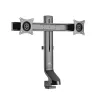 Βάση οθόνης MACLEAN MC-854 για δύο οθόνες 17–27 inch VESA 75x75 / 100x100, βάση γραφείου διπλού βραχίονα