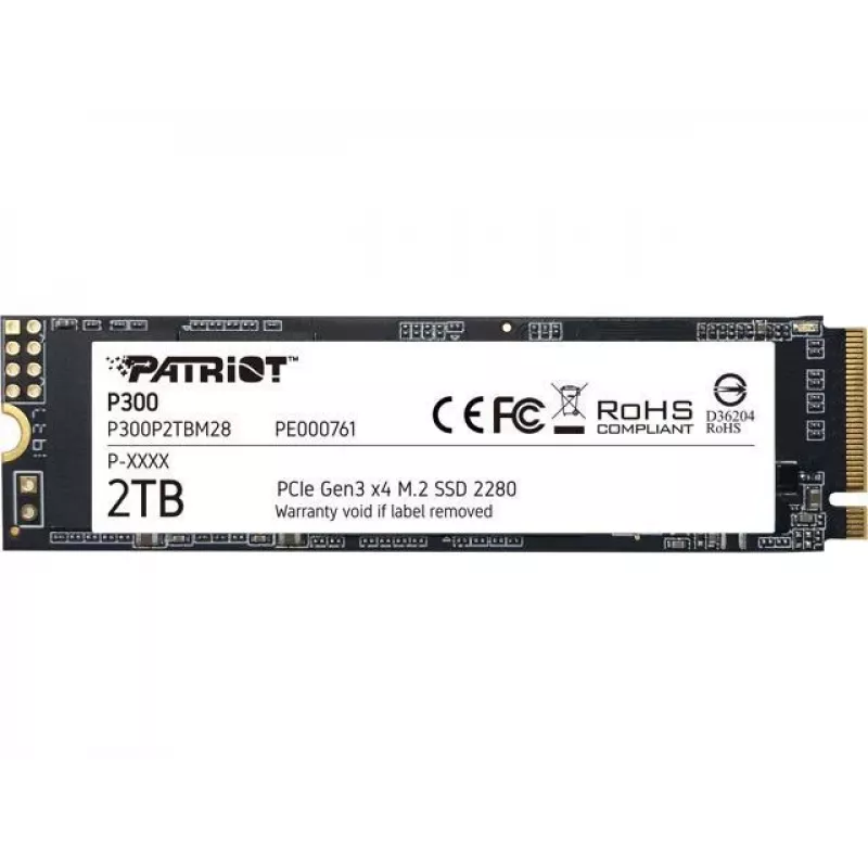 SSD δίσκος Patriot Memory 2 TB M.2 PCI Express 3.0 NVMe P300