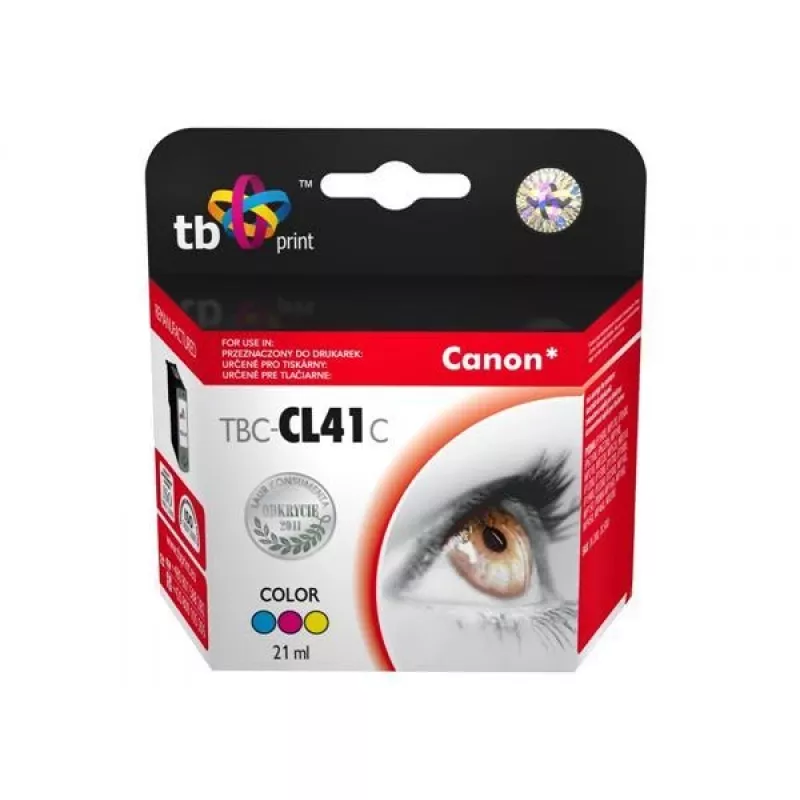Μελάνι TBC-CL41C (Canon CL-41) έγχρωμο ανακατασκευασμένο