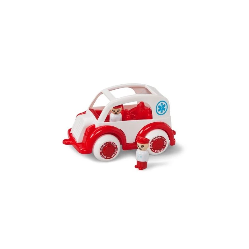 Όχημα Jumbo ασθενοφόρο με φιγούρες Viking Toys