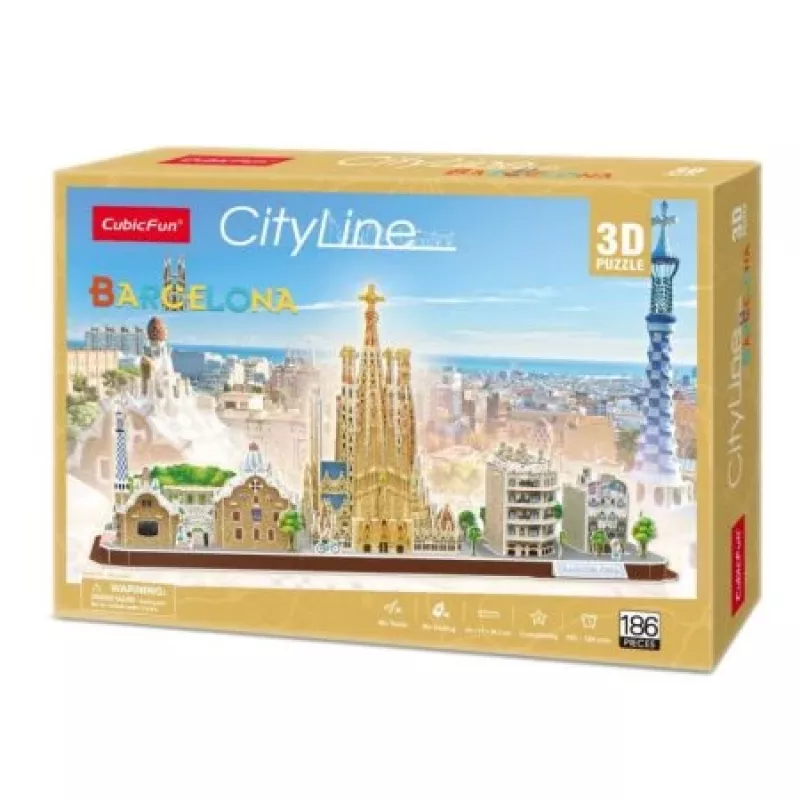 3D Παζλ - Barcelona - Βαθμός Δυσκολίας: 4/8