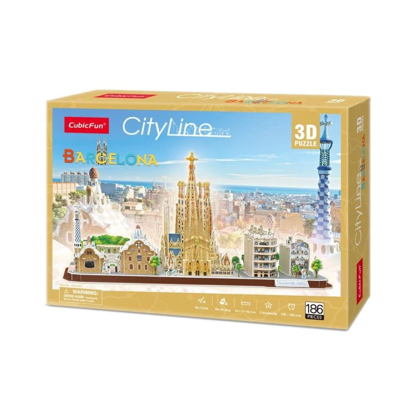 3D Παζλ - Barcelona - Βαθμός Δυσκολίας: 4/8