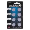 Σετ 8 μπαταριών λιθίου everActive 4 x CR2032, 2 x CR2025, 2 x CR2016