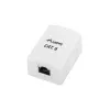 Επιτοίχιο κουτί σύνδεσης RJ-45 λευκό Lanberg OS6-0001-W