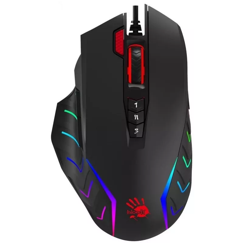A4Tech ποντίκι Bloody J95S Stone μαύρο USB (Ενεργοποιημένο) A4TMYS47300